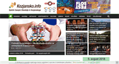 Desktop Screenshot of kozjansko.info